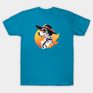 A fancy dalmatian ready for the summer T-Shirt